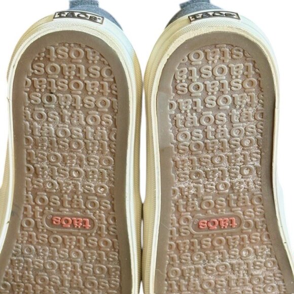 Taos Rubber Soul Slip On Canvas Sneakers - Charcoal Wash - 9 - Picture 9 of 13